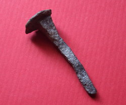 Spike, Iron, Crucifixion size, ca. 1st-3rd Cent. AD